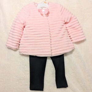 Girls 3PC Pink Jacket & Pant Set